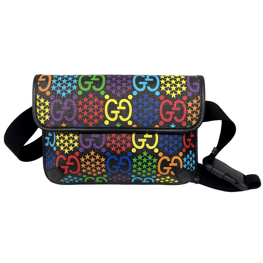 GUCCI 新品同様 グッチ ボディバッグ ベルトバッグ 598113