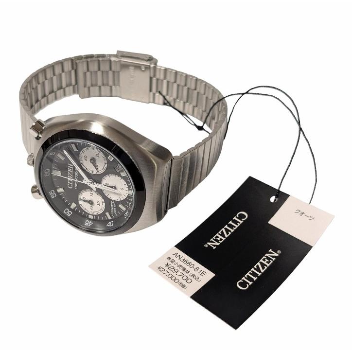 CITIZEN（シチズン） 未使用 レコードレーベル 時計 ツノクロノ 復刻版 