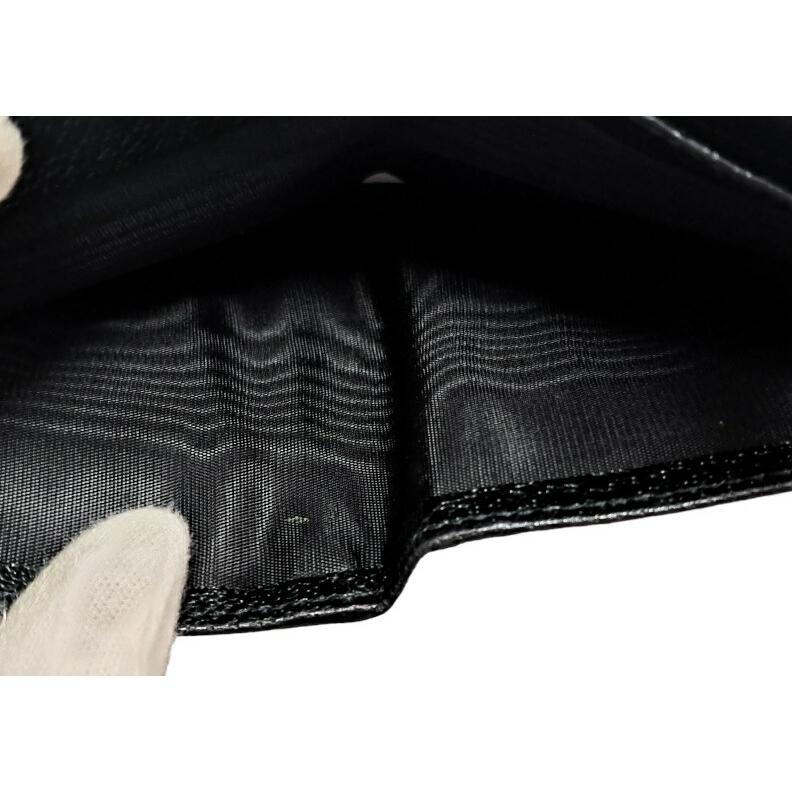 GUCCI グッチ 財布 二つ折り GG柄 GGキャンバス ブラック 黒 GUCCI グッチ 財布 二つ折り GG柄 GGキャンバス ブラック 黒