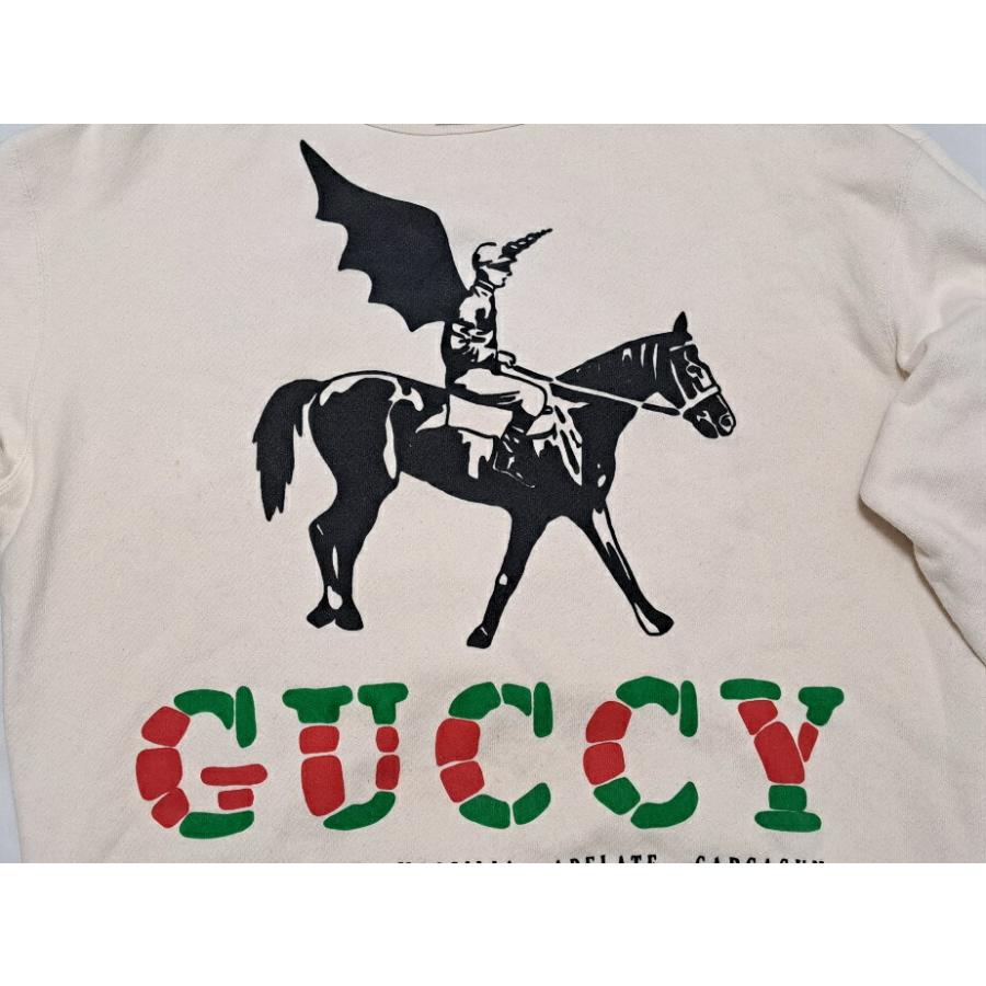 GUCCI グッチ トレーナー ペガサス ロゴ XS トップス 475532 GUCCI グッチ トレーナー ペガサス ロゴ XS トップス 475532