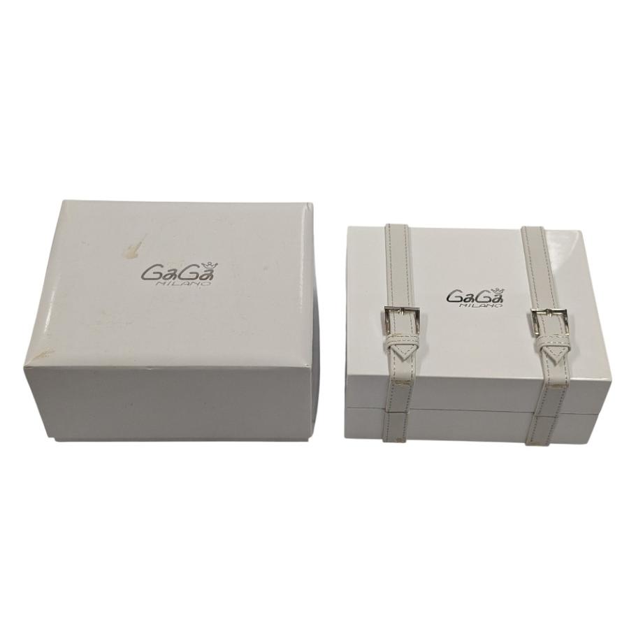 GaGa MILANO オリジナル時計BOX GaGa MILANO（ガガミラノ） 時計用 箱 ケース ウォッチケース 白
