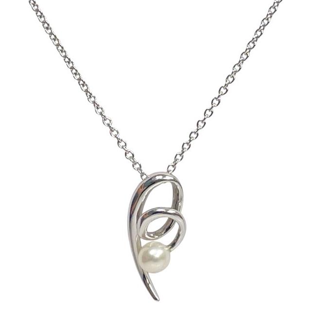 TASAKI（タサキ） 新品同様 田崎真珠 パール ネックレス シルバー