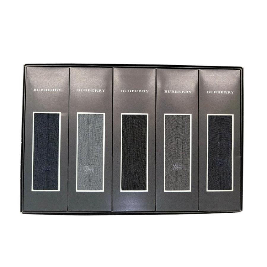 BURBERRY（バーバリー） 未使用 箱入り ソックス 靴下 ブラック