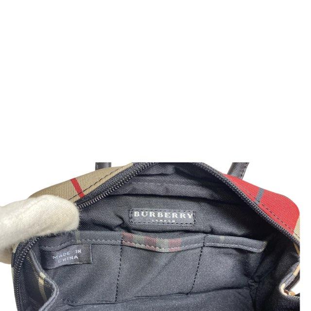 BURBERRY（バーバリー） ポーチ ミニバッグ バニティ キャンバス