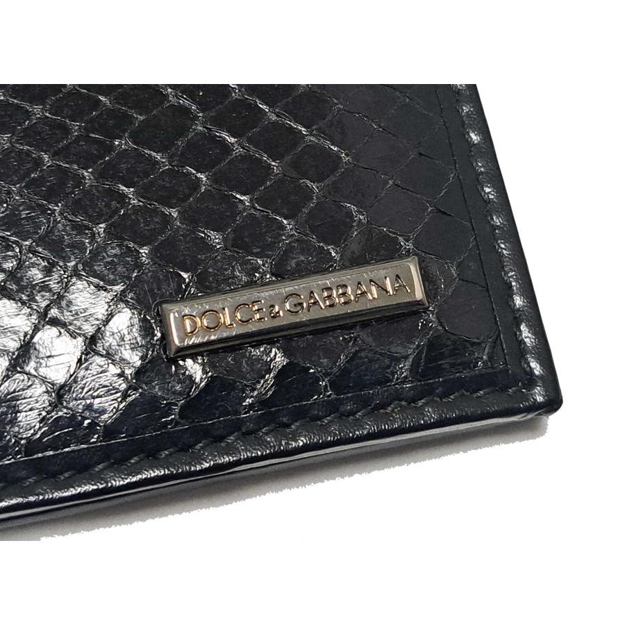 DOLCE&GABBANA 新品同様 ドルチェ&ガッバーナ 財布 パイソン 二 DOLCE&GABBANA 新品同様 ドルチェ&ガッバーナ 財布 パイソン 二