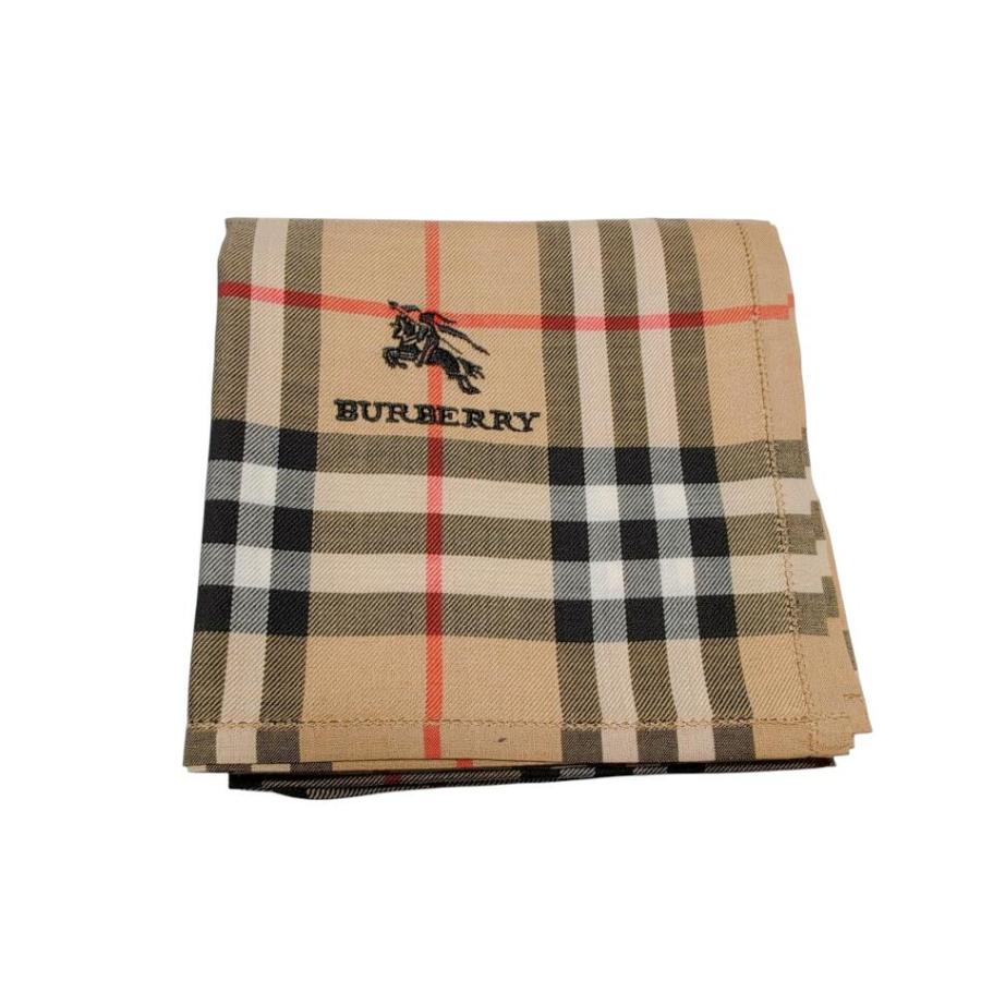 BURBERRY（バーバリー） 未使用 ハンカチ スカーフ 綿 コットン