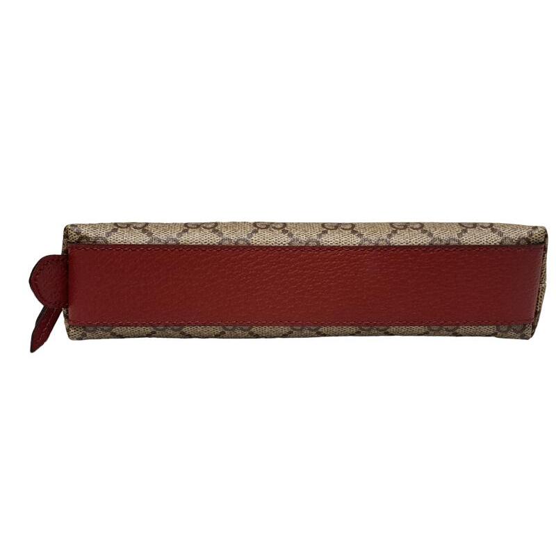 GUCCI 新品同様 グッチ ペンケース GGスプリーム 6621129 猫 GUCCI 新品同様 グッチ ペンケース GGスプリーム 6621129 猫