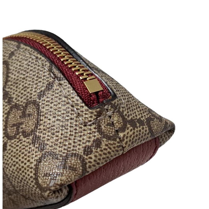 GUCCI 新品同様 グッチ ペンケース GGスプリーム 6621129 猫 GUCCI 新品同様 グッチ ペンケース GGスプリーム 6621129 猫