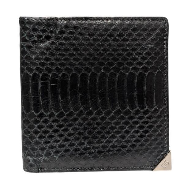 DOLCE&GABBANA（ドルチェ & ガッバーナ） 財布 パイソン レザー 札入れ