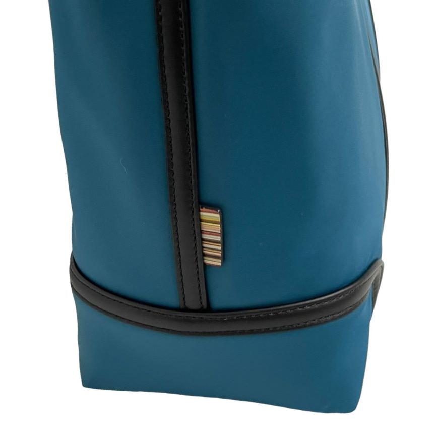 新品未使用ポールスミス　ビジネストート 完売品　希少ターコイズ色 Paul Smith（ポール・スミス） 未使用 トートバッグ ビジネスバッグ