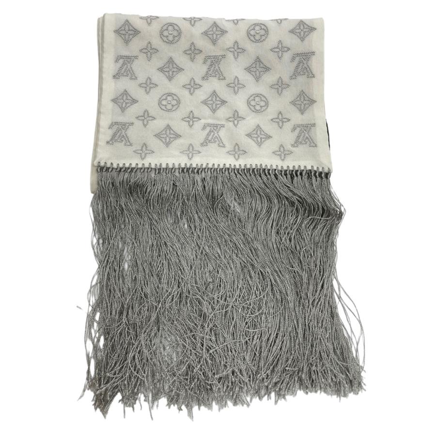 LOUIS VUITTON ルイ・ヴィトン フリンジマフラー LOUIS VUITTON モノグラム フリンジ マフラー