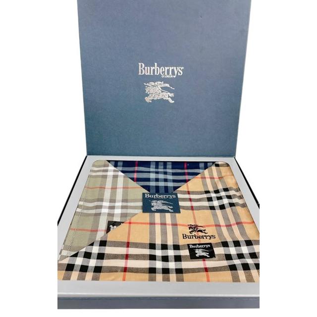 バーバリー 紳士 ハンカチ セット 新品未使用 BURBERRY ハンカチ