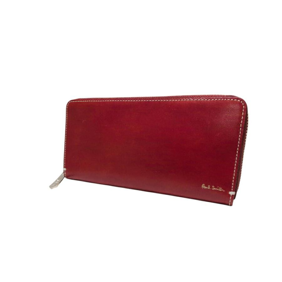【未使用・保管品】Paul Smith ラウンドファスナー 長財布 焦茶 Paul Smith（ポール・スミス） 未使用 ラウンドファスナー 長財布