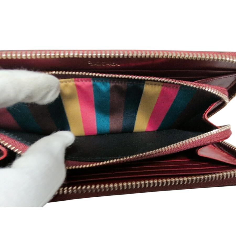 【未使用・保管品】Paul Smith ラウンドファスナー 長財布 焦茶 Paul Smith（ポール・スミス） 未使用 ラウンドファスナー 長財布