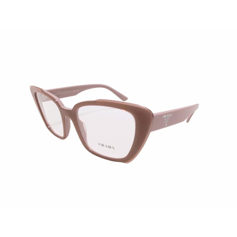 PRADA（プラダ） メガネ VPR 01Y レディース キャットアイ型 ピンク