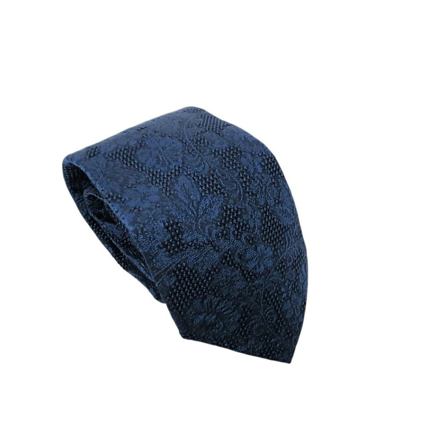 エトロ ネクタイ 花柄 フラワー 植物柄 ネイビー 紺 シルク 100％ メンズ ＥＴＲＯ 紳士用 ETRO（エトロ） ネクタイ 花柄 フラワー 植物柄 ネイビー 紺 シルク