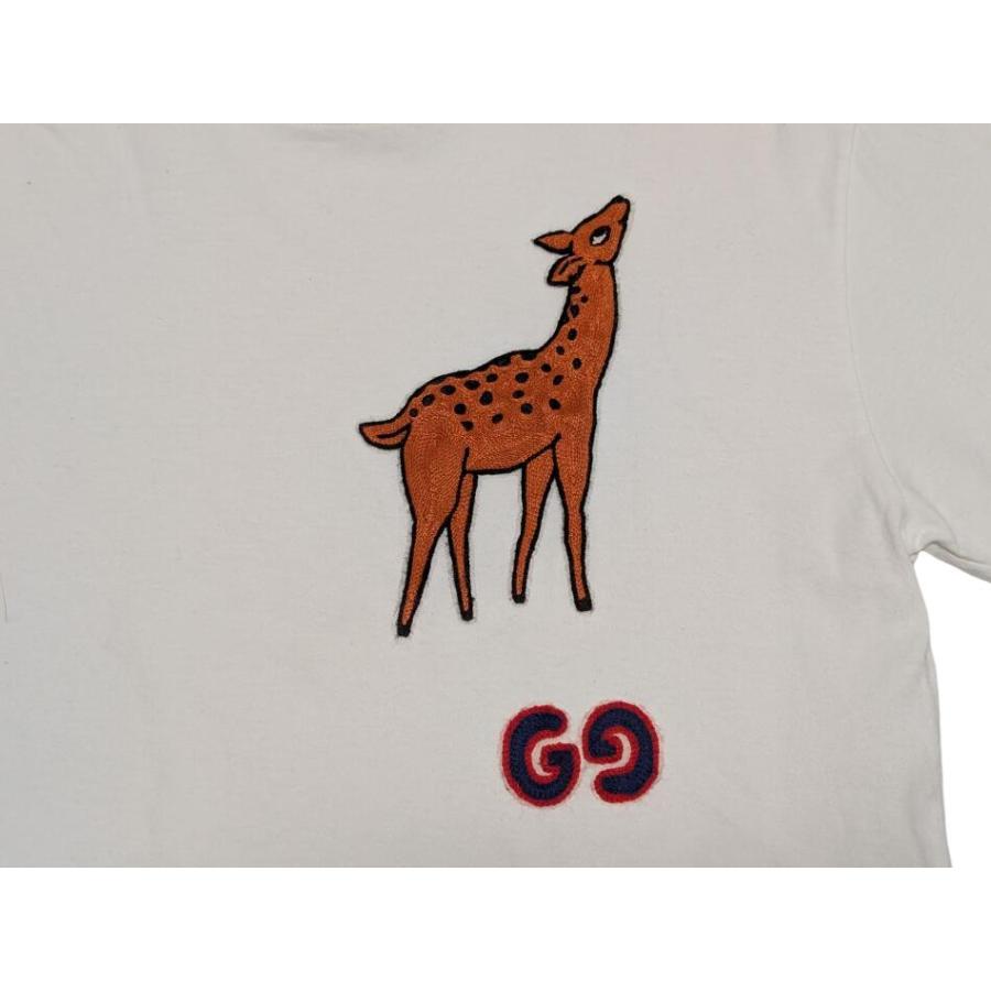 GUCCI（グッチ） Tシャツ トップス GG XS バンビ 小鹿 メンズ 