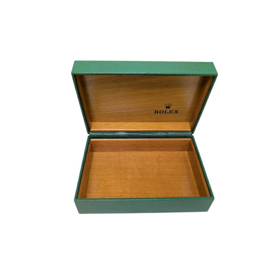 ROLEX OYSTER グリーンレザーケース（箱のみ） ROLEX（ロレックス） 時計用 空き箱 ケース 空箱 緑 68.00.08 グリーン