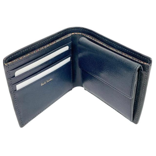 Paul Smith 未使用 ポールスミス 財布 二つ折り 牛革 レザー Paul Smith 未使用 ポールスミス 財布 二つ折り 牛革 レザー