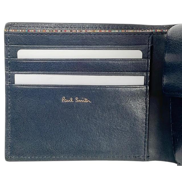 Paul Smith 未使用 ポールスミス 財布 二つ折り 牛革 レザー Paul Smith 未使用 ポールスミス 財布 二つ折り 牛革 レザー