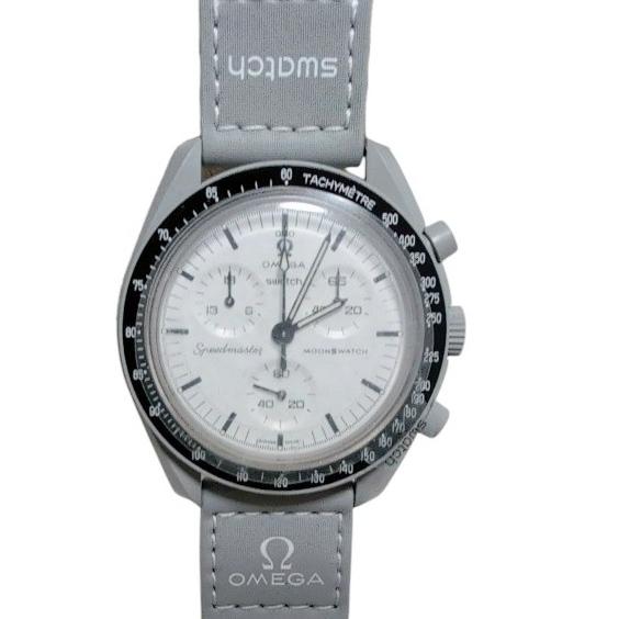 OMEGA（オメガ） 未使用 スウォッチ 時計 1965 SO33M106 グレー メンズ