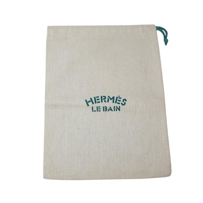HERMES（エルメス） HERMES LE BAIN ルバン 巾着ポーチ キャンバス