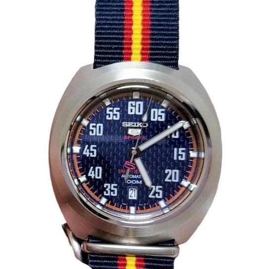 SEIKO（セイコー） 4R35-01M0 セイコー5 自動巻 44mm ネイビー