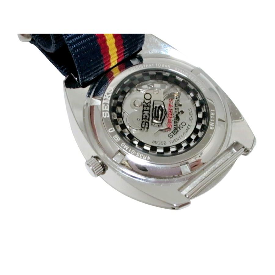 SEIKO（セイコー） 4R35-01M0 セイコー5 自動巻 44mm ネイビー