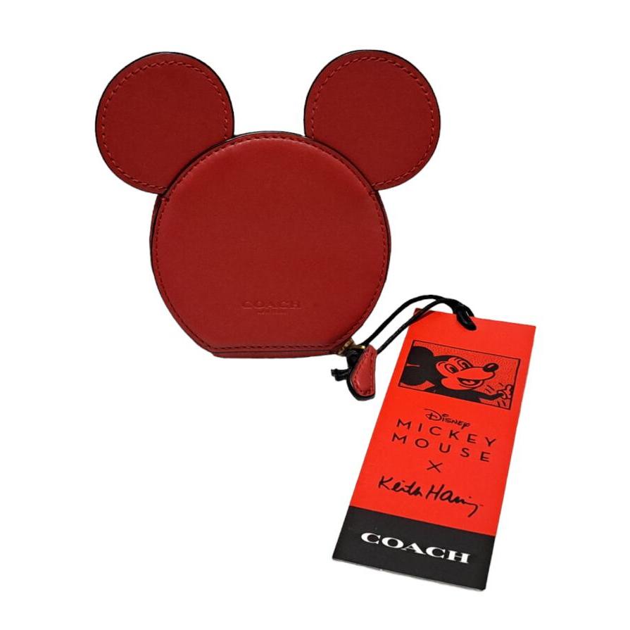 COACH 未使用 コーチ コインケース ミッキーマウス キース へリング  