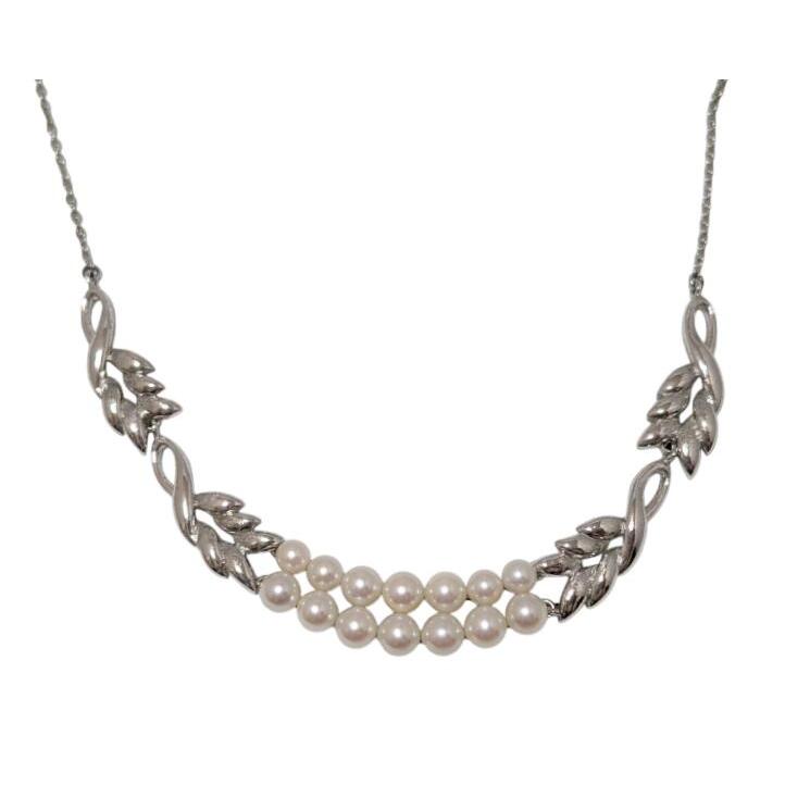 美品 ✨TASAKI タサキ アコヤ真珠 ベビーパール ネックレス シルバー 美品 ✨TASAKI タサキ アコヤ真珠 ベビーパール ネックレス シルバー