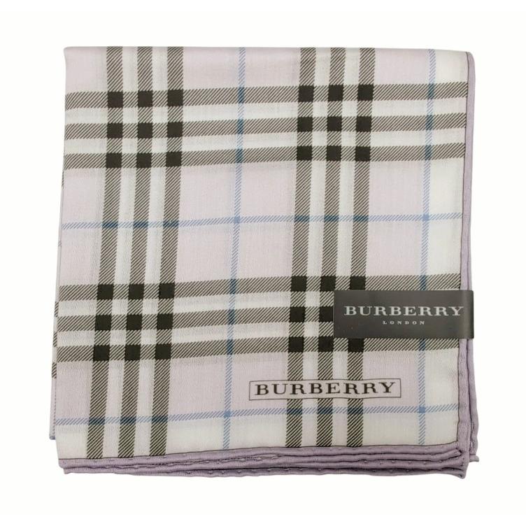 BURBERRY（バーバリー） 未使用 ハンカチ 大判 スカーフ 綿 100