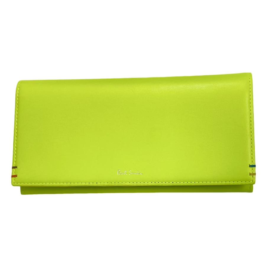 【未使用】Paul Smith ハイライトステッチ　長財布 Paul Smith（ポール・スミス） 未使用 長財布 レザー ハイライト