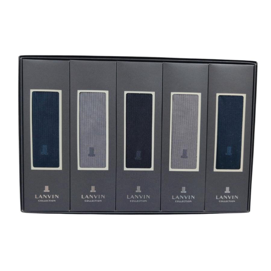 LANVIN（ランバン） LANVIN COLLECTION コレクション 箱入 靴下 5足