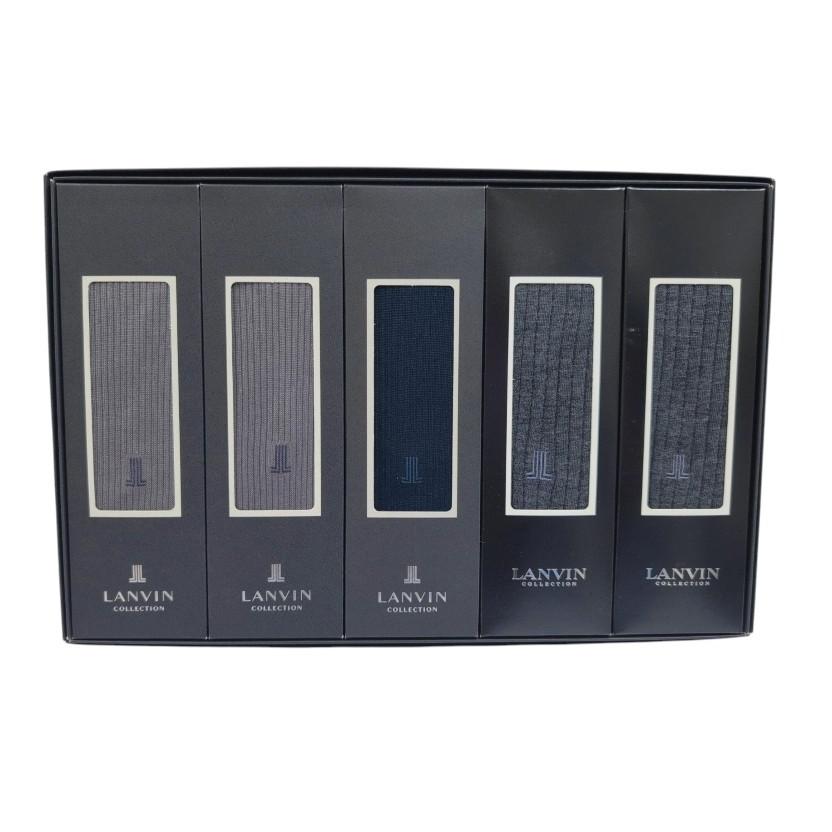 LANVIN（ランバン） LANVIN COLLECTION コレクション 箱入 靴下 5足