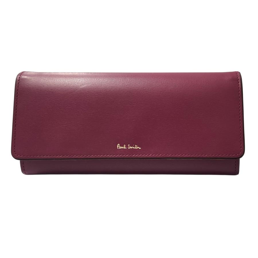 Paul Smith（ポール・スミス） 未使用 長財布 レザー ボルドー ワイン