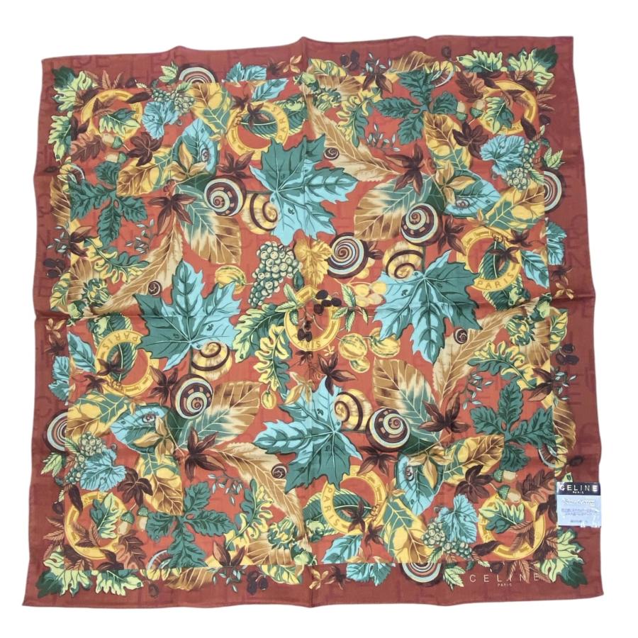 CELINE（セリーヌ） 未使用 大判 ハンカチ スカーフ CELINE scarf