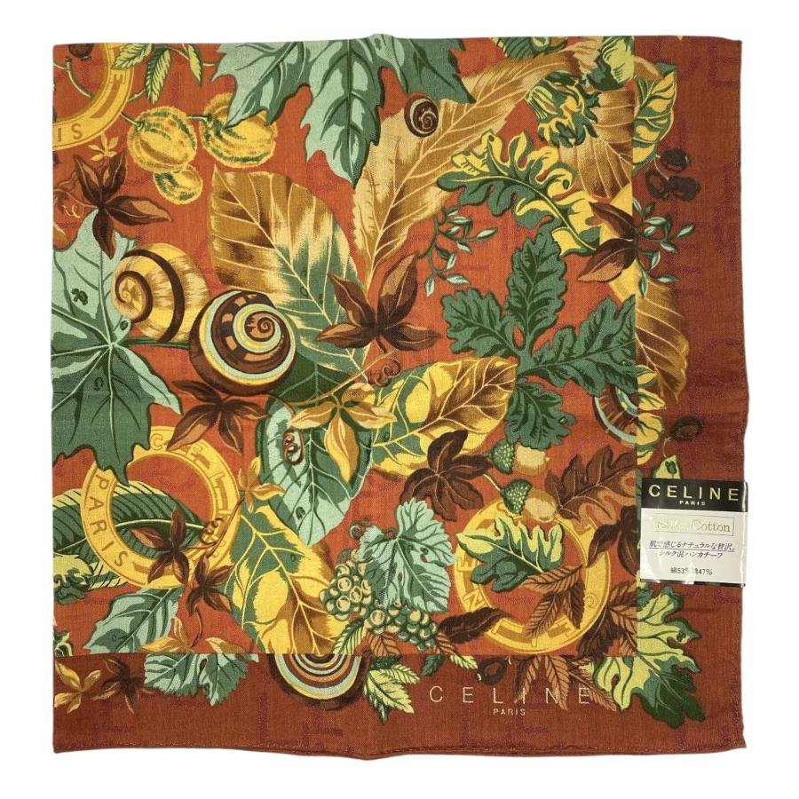 CELINE（セリーヌ） 未使用 大判 ハンカチ スカーフ CELINE scarf