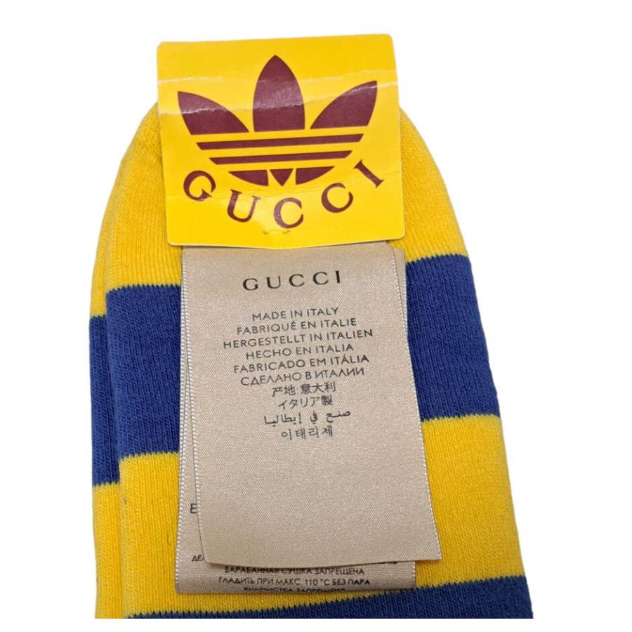 GUCCI 未使用 グッチ アディダス adidas コラボ ソックス 24 GUCCI 未使用 グッチ アディダス adidas コラボ ソックス 24