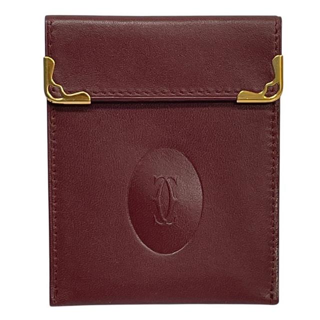 Cartier カルティエ マスト パスケース ポケット付き コインケース  