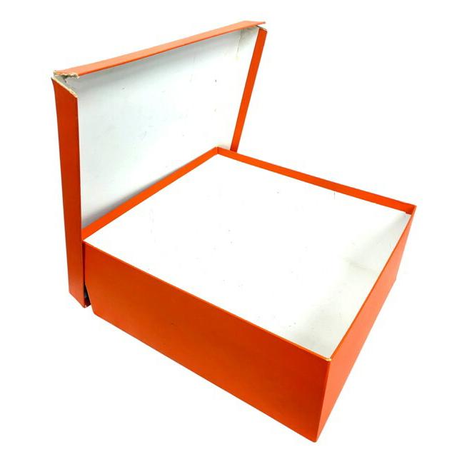 HERMES（エルメス） 箱 バッグ用 37.5×33.5×15cm オレンジ ボックス