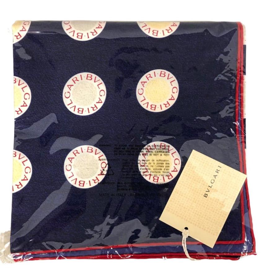 BVLGARI（ブルガリ） 未使用 スカーフ シルク 100％ スカーフ ブルガリ
