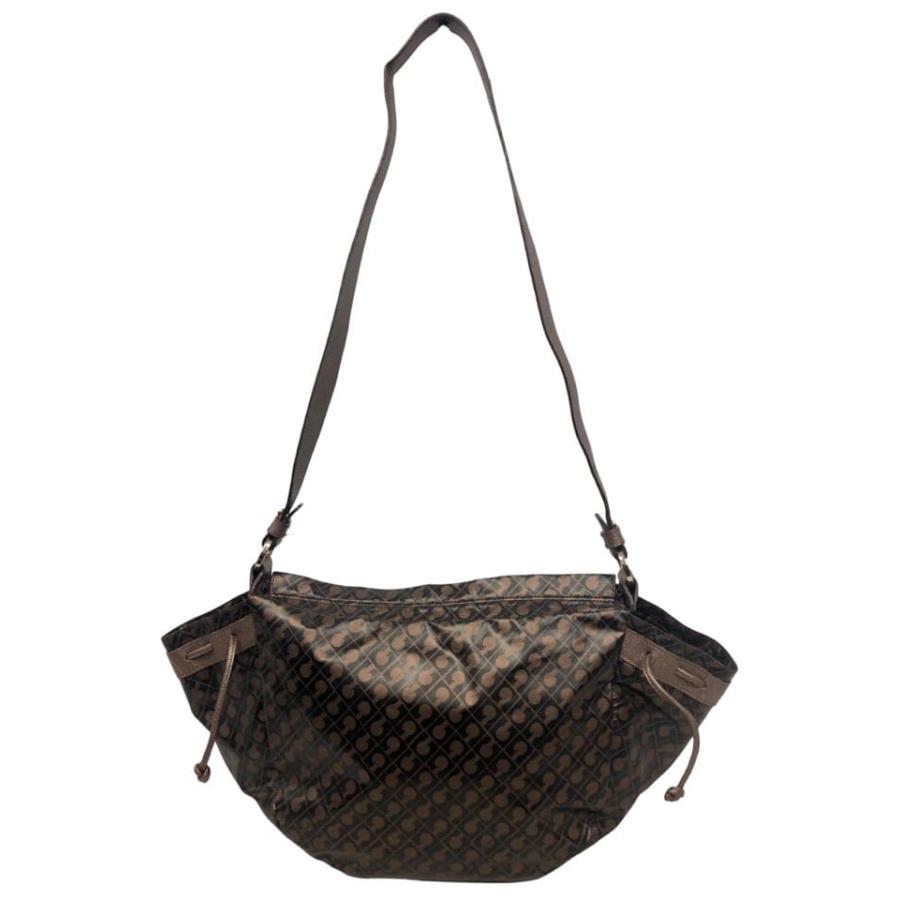 ゲラルディーニ ショルダーバッグ ハンドバッグ ソフティ ブラウン レディース GHERAEDINI 【中古】 GHERARDINI（ゲラルディーニ） ショルダーバッグ ハンドバッグ