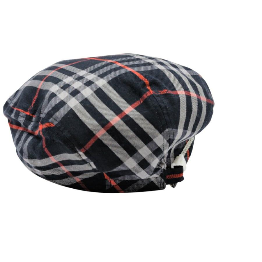 BURBERRY ネイビー ハンチング BURBERRY（バーバリー） ハンチング帽 チェック ネイビー Burberrys