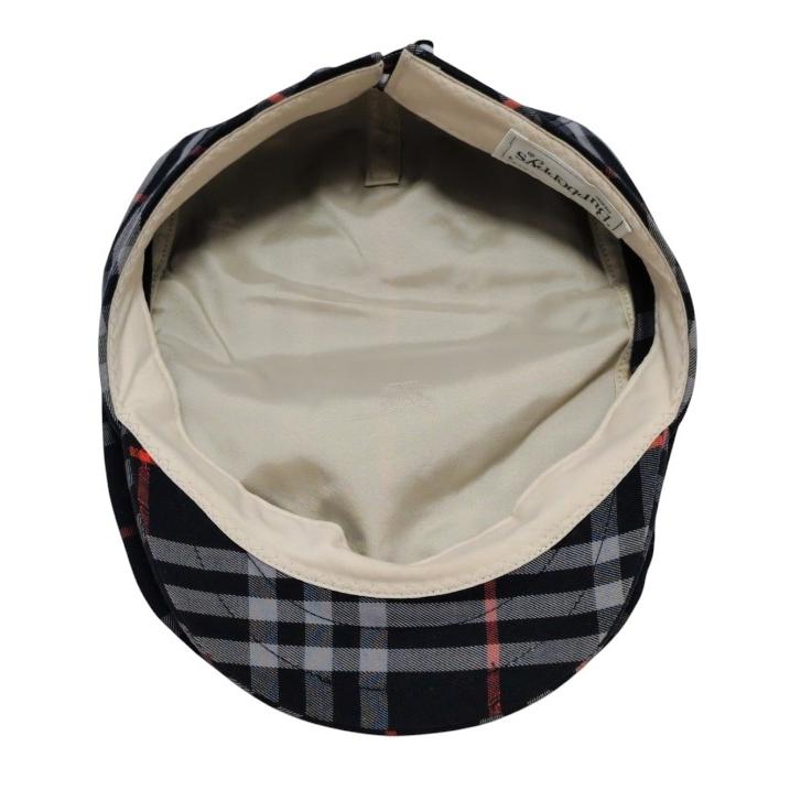 BURBERRY（バーバリー） ハンチング帽 チェック ネイビー Burberrys