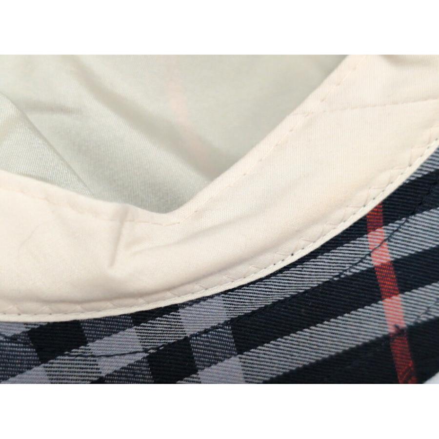 BURBERRY（バーバリー） ハンチング帽 チェック ネイビー Burberrys