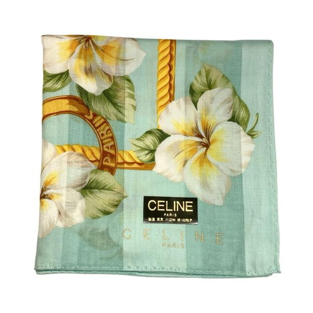 CELINE（セリーヌ） 未使用 ハンカチ 48cm scarf スカーフ マカダム
