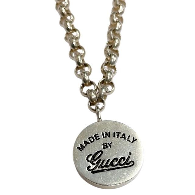 GUCCI（グッチ） トレードマーク ネックレス ヴィンテージ SV925 