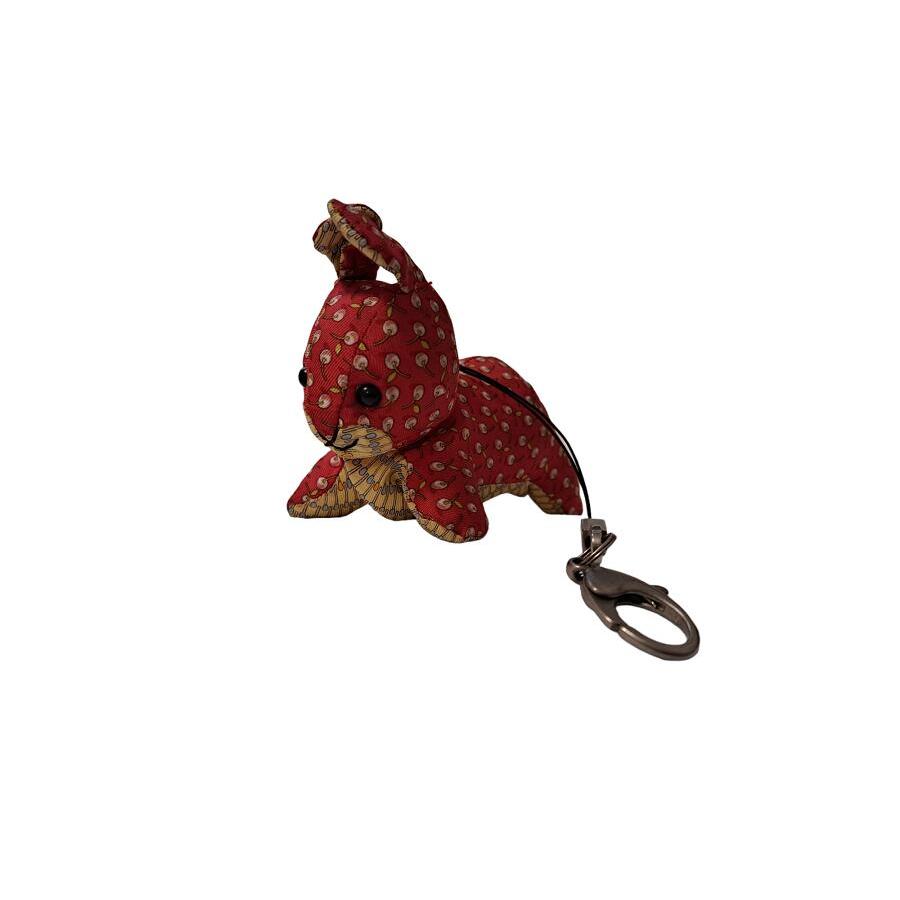 FERRAGAMO（フェラガモ） 携帯ストラップ 人形 うさぎ シルク ラビット