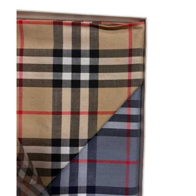 BURBERRY（バーバリー） 未使用 ハンカチ 綿 チェック ベージュ