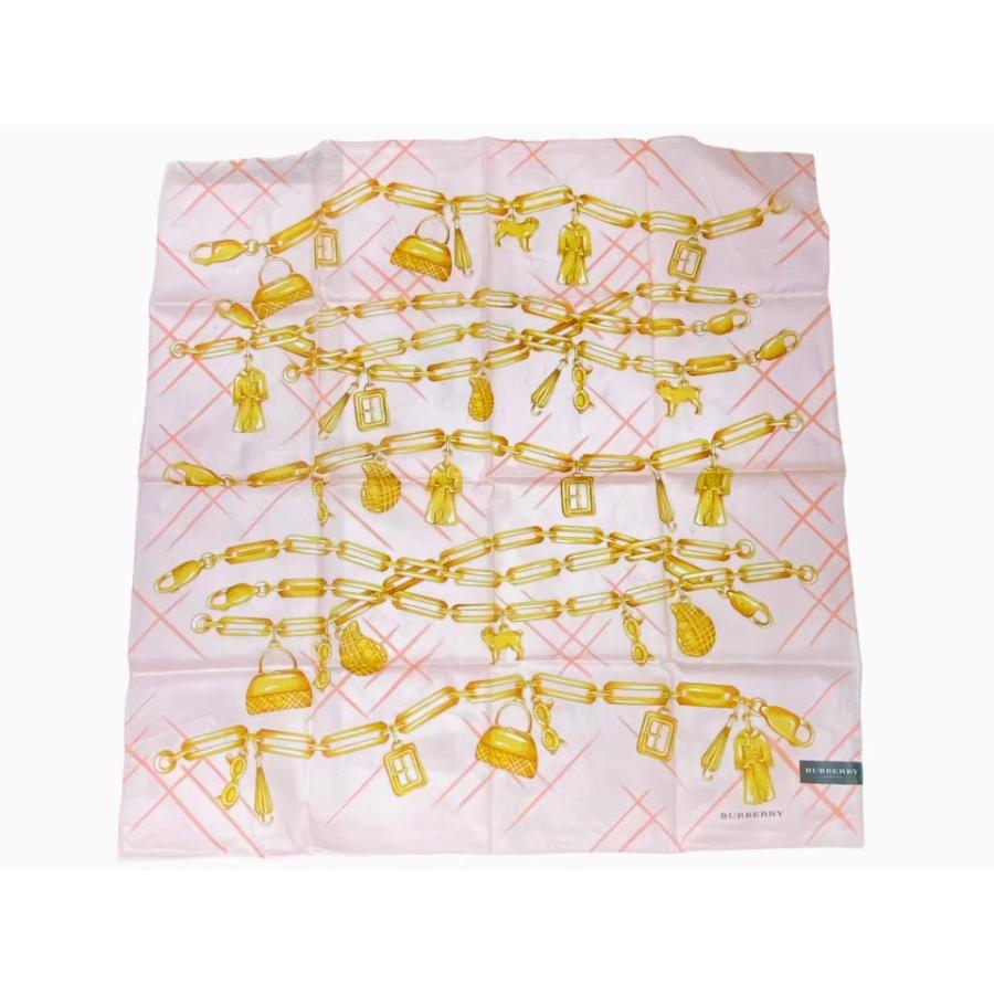 BURBERRY（バーバリー） 未使用 ハンカチ スカーフ 大判 scarf